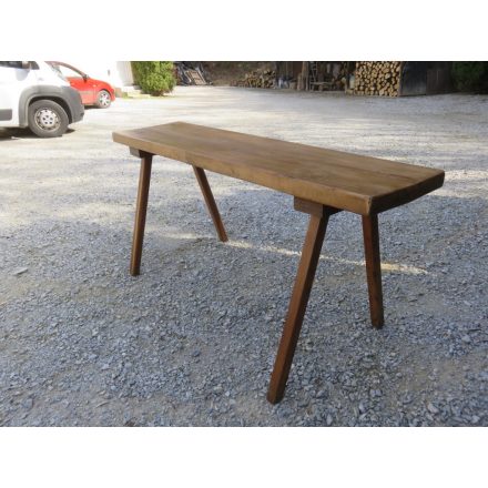 Antique Butcher Block Table (waxed)