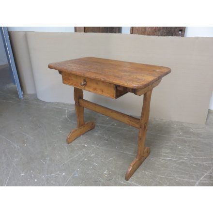 Antique Pine Sewing Table (waxed)