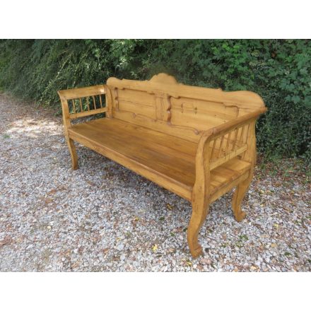 Antique Pine Bench (waxed)