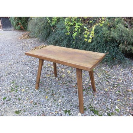 Antique Butcher Block Table (waxed)