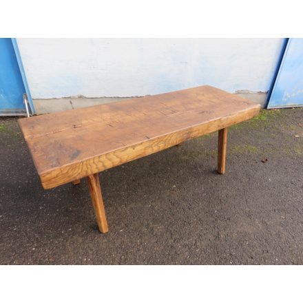 Antique Butcher Block Table (waxed)