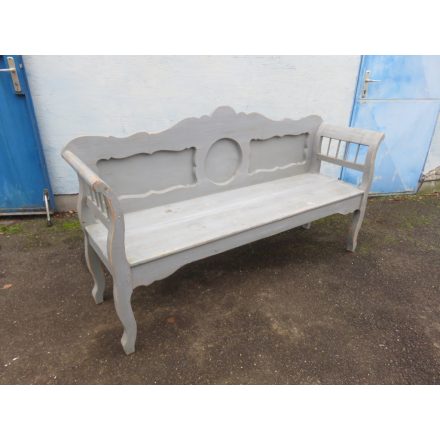 Antique Pine Bench (grey)