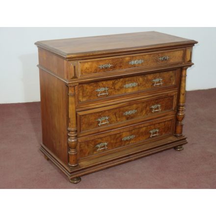 Antique Chest of Four Drawers (original colour)