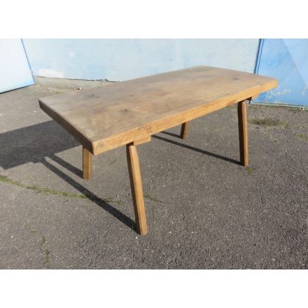 Antique Butcher Block Table (waxed)