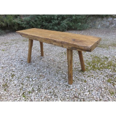 Antique Butcher Block Table (waxed)