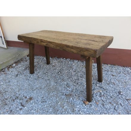 Antique Butcher Block Table (waxed)