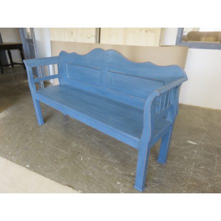 Antique Pine Bench (blue)