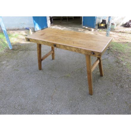 Antique Butcher Block Table (waxed)