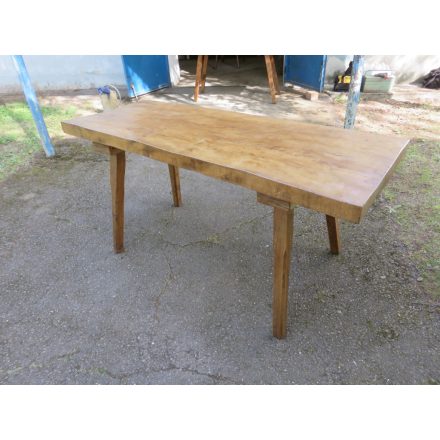 Antique Butcher Block Table (waxed)