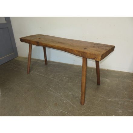 Antique Butcher Block Table (waxed)