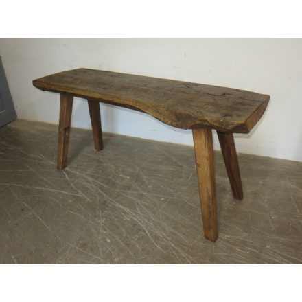 Antique Butcher Block Table (waxed)