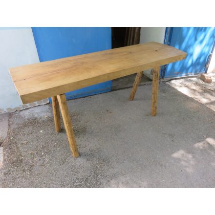 Antique Butcher Block Table (waxed)