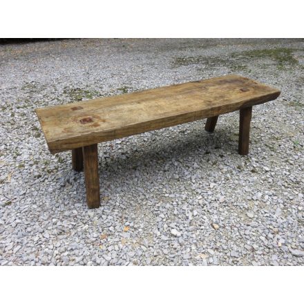 Antique Butcher Block Coffee Table (waxed)