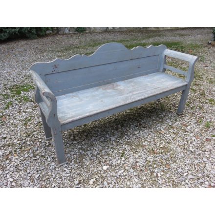 Antique Pine Bench (grey)