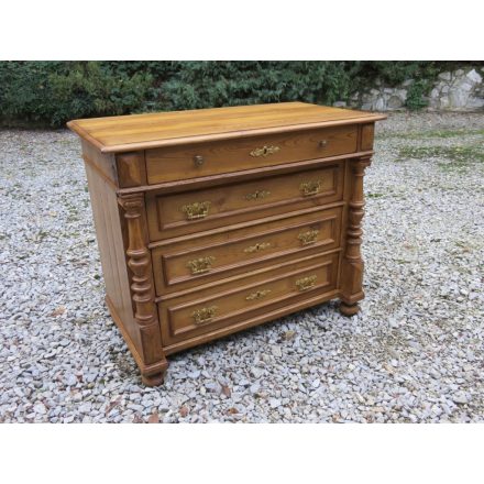 Antique Chest of Four Drawers (waxed)