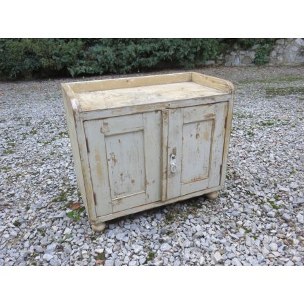 Antique Pine Cabinet (white) 