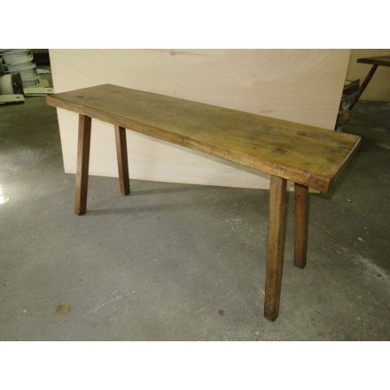 Antique Butcher Block Table (waxed)