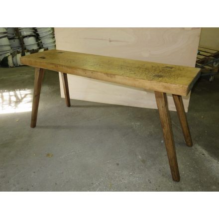 Antique Butcher Block Table (waxed)