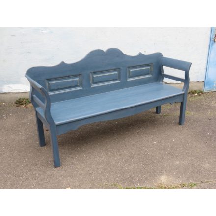 Antique Pine Bench (blue)