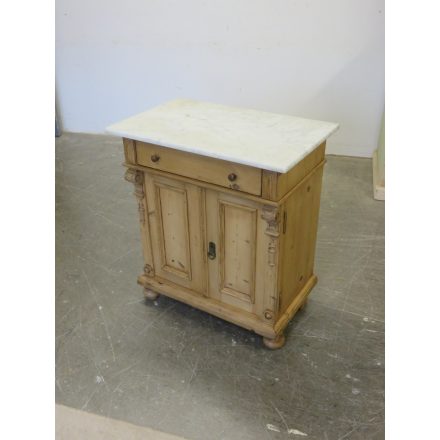 Antique Pine Dresser Base Cabinet 