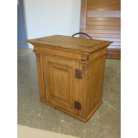 Antique Pine Wall Cabinet (finished with wax)