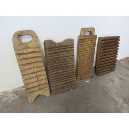 Antique wooden washboards