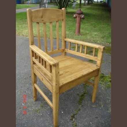 Country pine armchair /original wax finished product