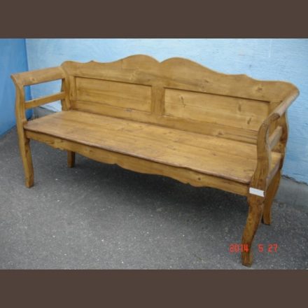 Country pine bench /original wax finished product