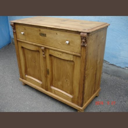 Country pine base cabinet /original wax finished product