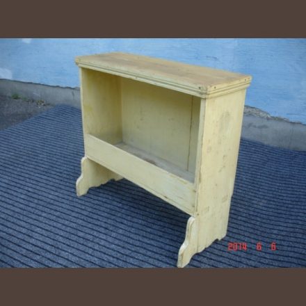 Country pine bucket-bench /original paint, finished condition